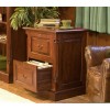 La Roque Mahogany Furniture Two Drawer Filing Cabinet IMR07A